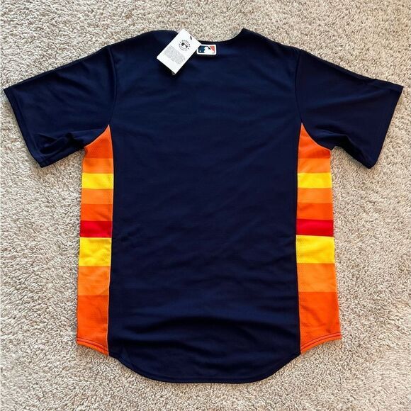 Nike Authentic Houston Astros Navy Alternate Jersey - Picture 6 of 8